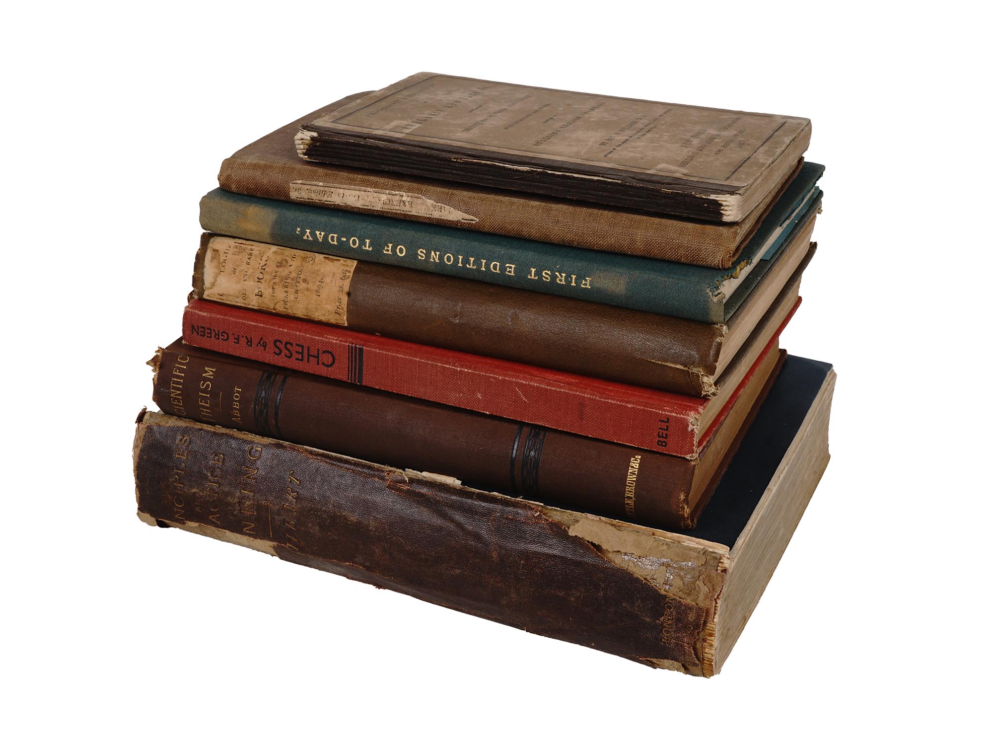 ANTIQUE 19TH CENTURY NON FICTION BOOKS IN ENGLISH PIC-2